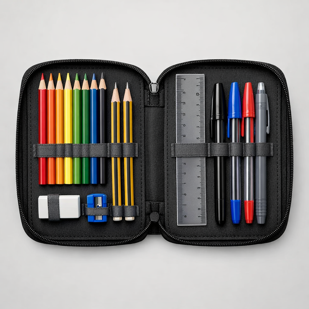Estojo Escolar Completo