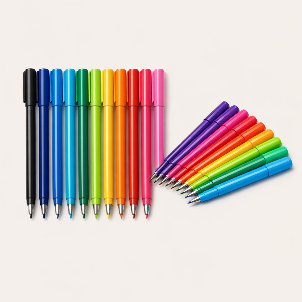 Kit canetas coloridas